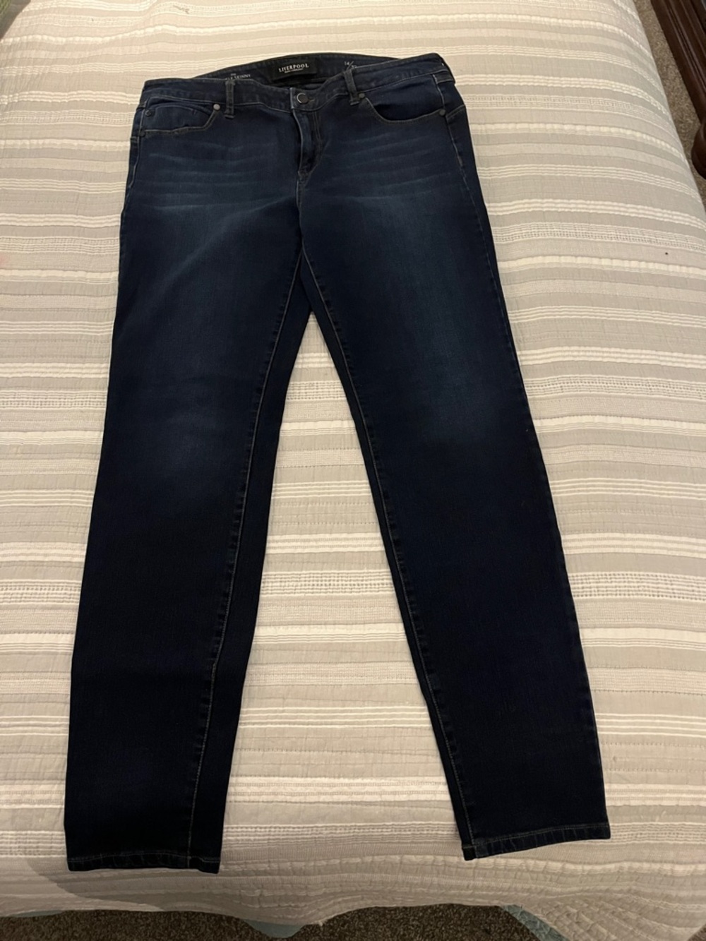 Liverpool Navy Skinny Jeans